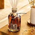 250ml DV Flameless Rattan Noble Red Wine Leather Ebony Aromatherapy Essential Oil Fragrance Indoor Home Decoration