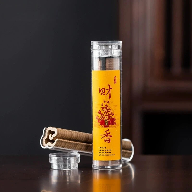 42pcs Natural Coil Incense Sandalwood Osmanthus Pure Fragrance Powder Pressing Incense Home Bedroom Long-lasting Aromatherapy