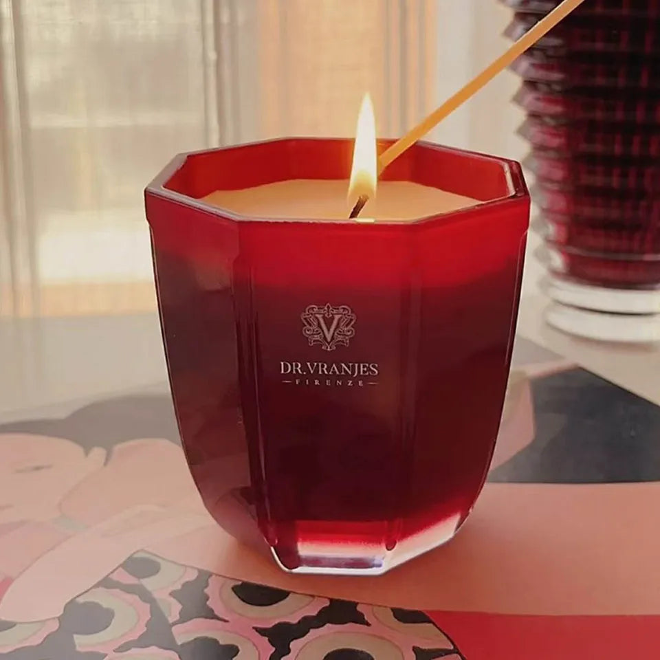80g 200g 500g DV Red Wine Ebony Noble Aromatherapy Candle ROSSO NOBILE Indoor Fragrance for Home Birthday Gift