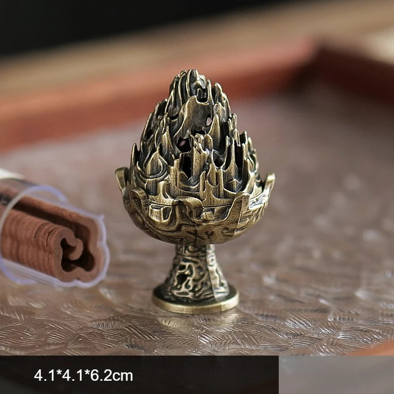 42pcs Natural Coil Incense Sandalwood Osmanthus Pure Fragrance Powder Pressing Incense Home Bedroom Long-lasting Aromatherapy