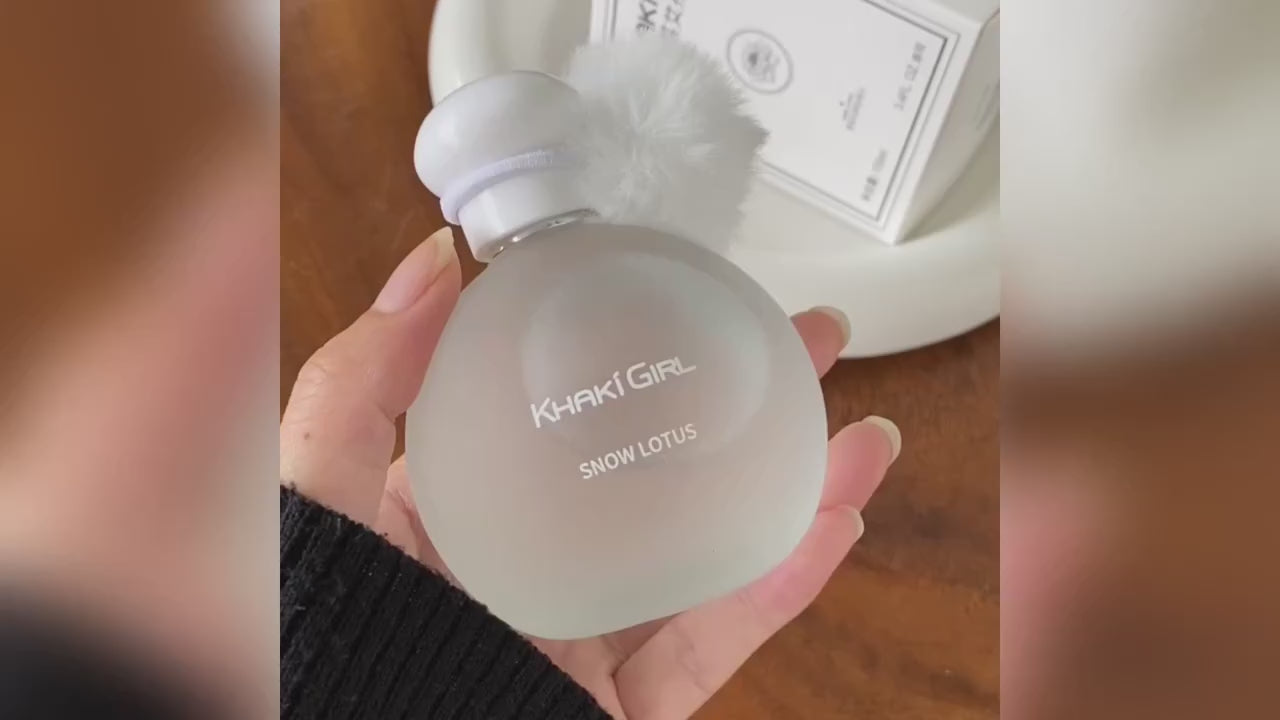 Fresh snow Lotus woman perfumes 100ml long-lasting charming citrus amber floral scent Soft Gentle Scent For Office Daily Commute